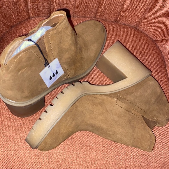 Dolce Vita Ankle Boots Chunky Heels Platform Booties​ - Picture 7 of 12